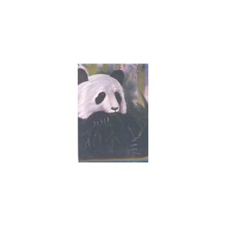 Bob Ross Wildtierprojekt - Panda