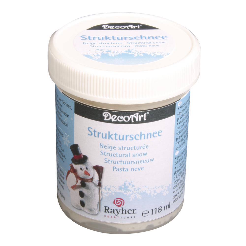 Struktur Schnee Struktur Paste weiß